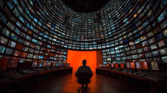 World of digital screens