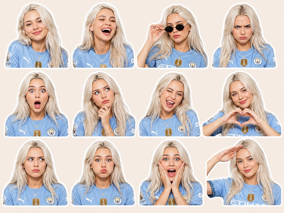 A high-quality premium sticker pack featuring the same yo